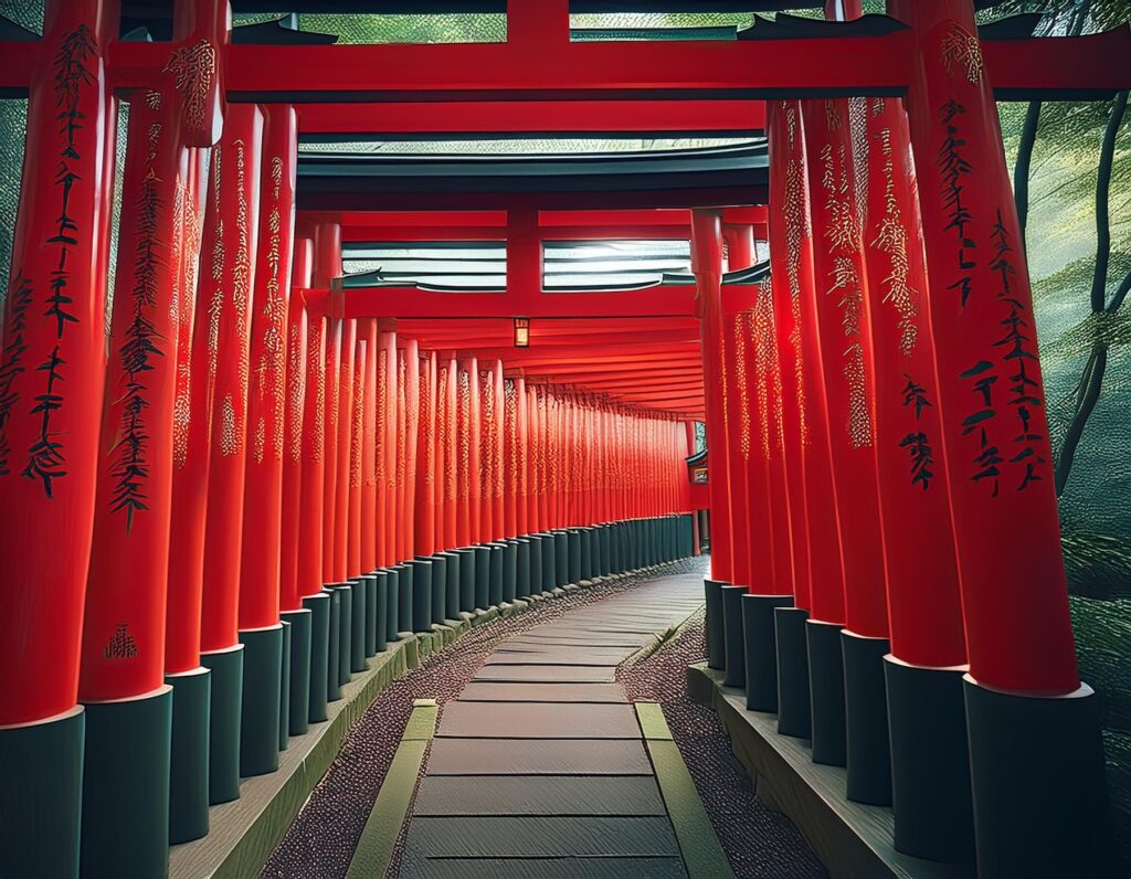 神社の鳥居